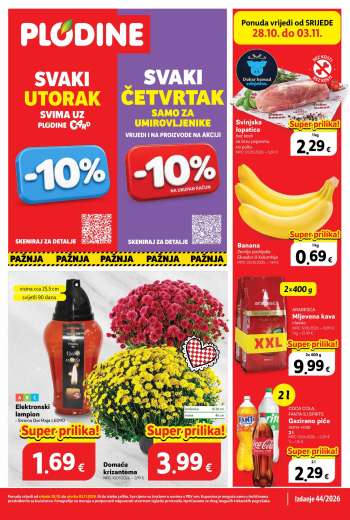 Plodine katalog - 28.10.2026. - 03.11.2026.