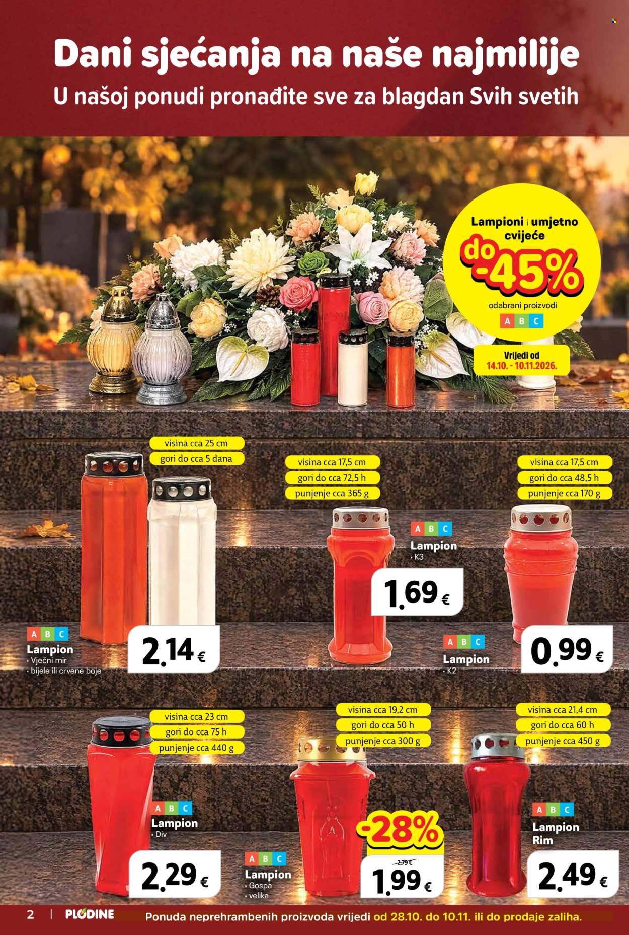 Plodine katalog - 28.10.2026. - 03.11.2026. Stranica 2