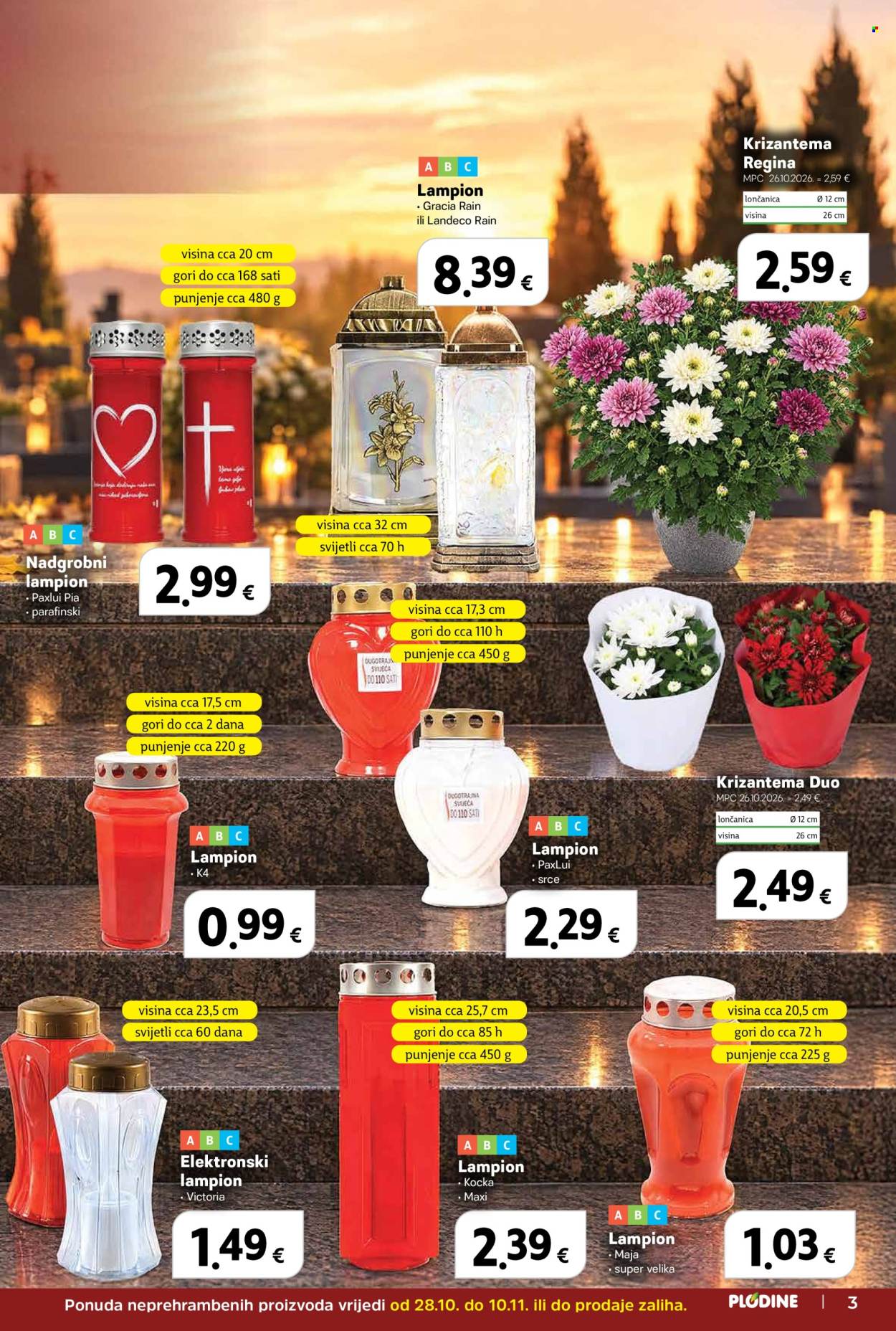 Plodine katalog - 28.10.2026. - 03.11.2026. Stranica 3