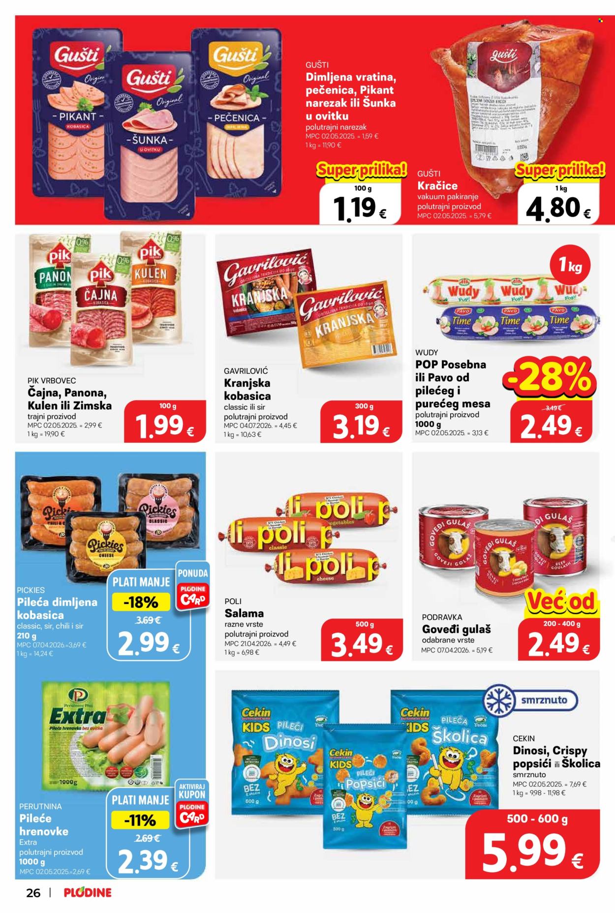Plodine katalog - 28.10.2026. - 03.11.2026. Stranica 26