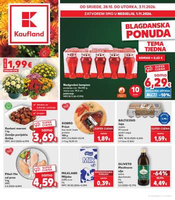 Kaufland katalog - 28.10.2026. - 03.11.2026.