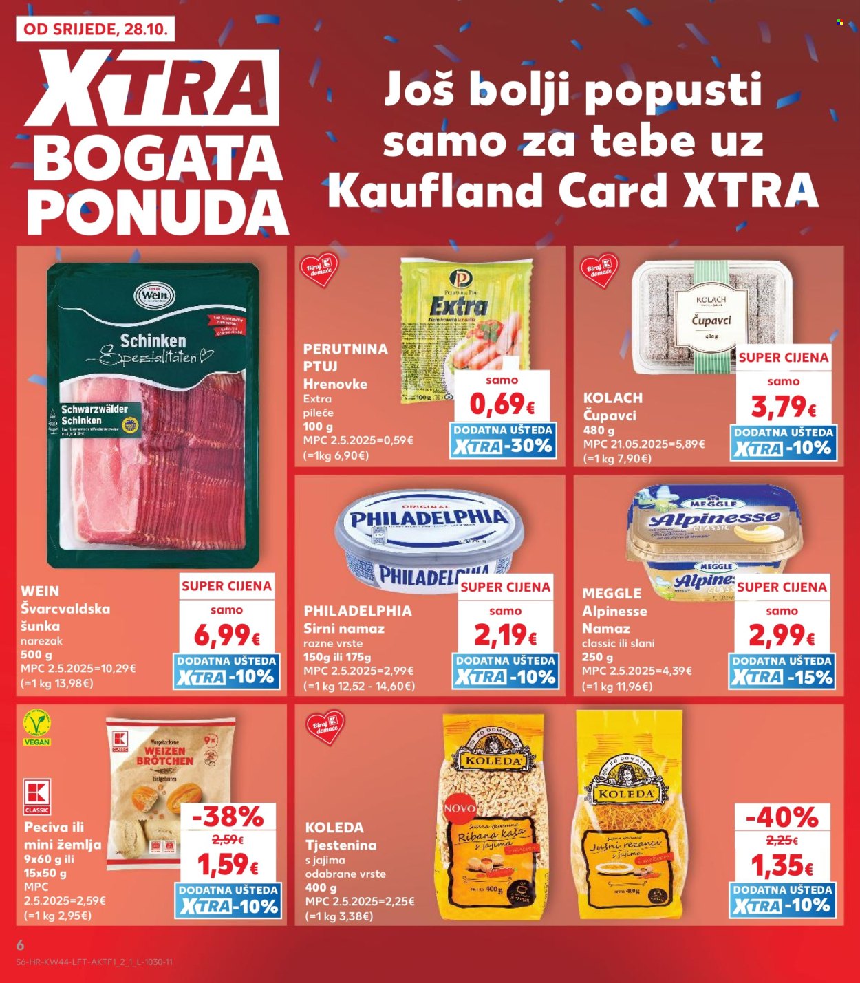 Kaufland katalog - 28.10.2026. - 03.11.2026. Stranica 6