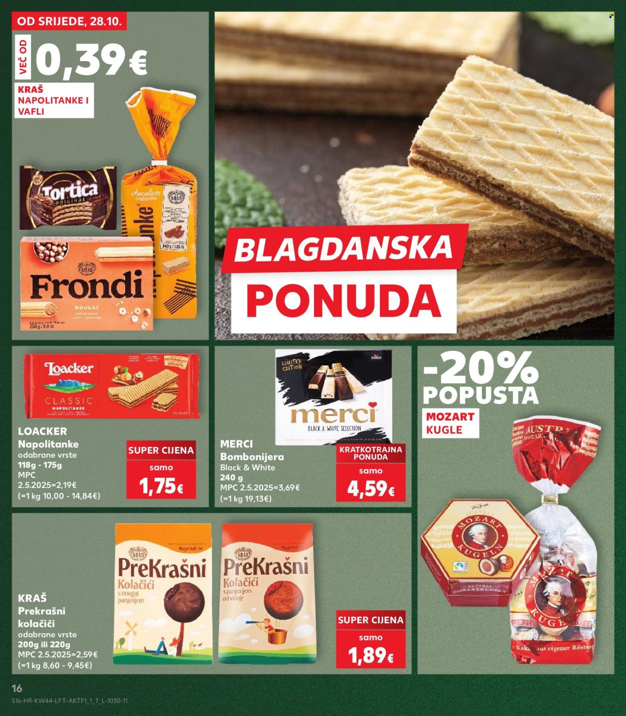 Kaufland katalog - 28.10.2026. - 03.11.2026. Stranica 16