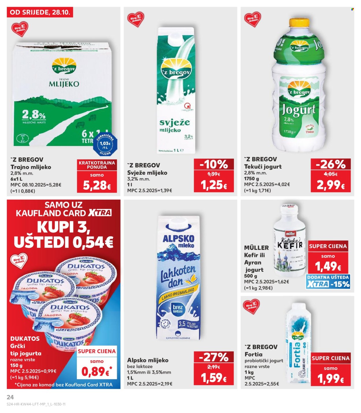Kaufland katalog - 28.10.2026. - 03.11.2026. Stranica 24