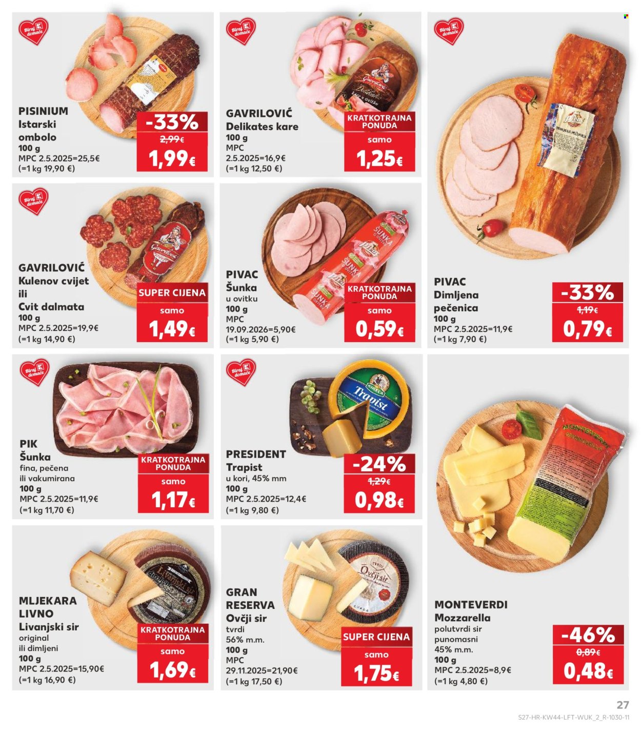 Kaufland katalog - 28.10.2026. - 03.11.2026. Stranica 27