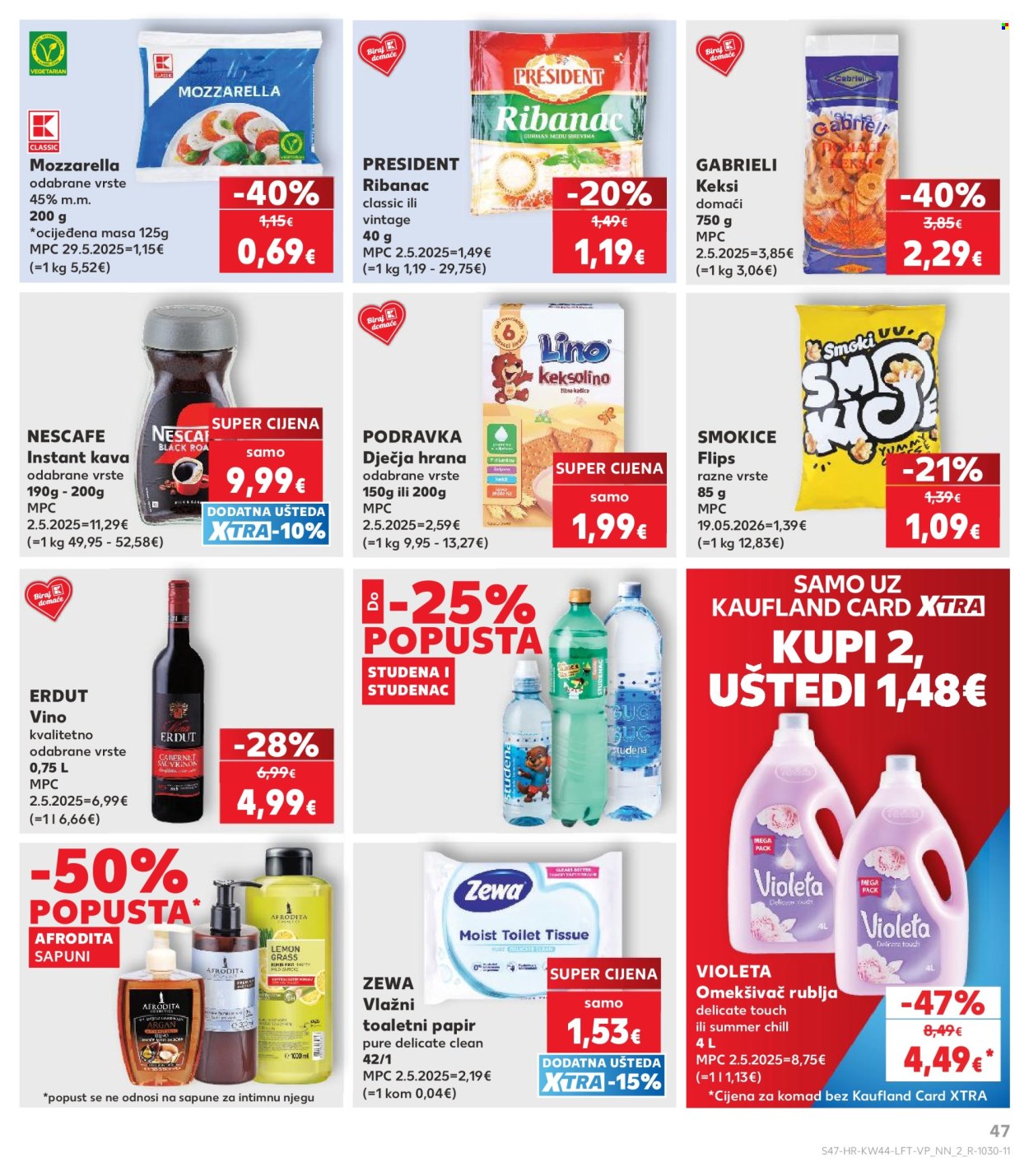 Kaufland katalog - 28.10.2026. - 03.11.2026. Stranica 47