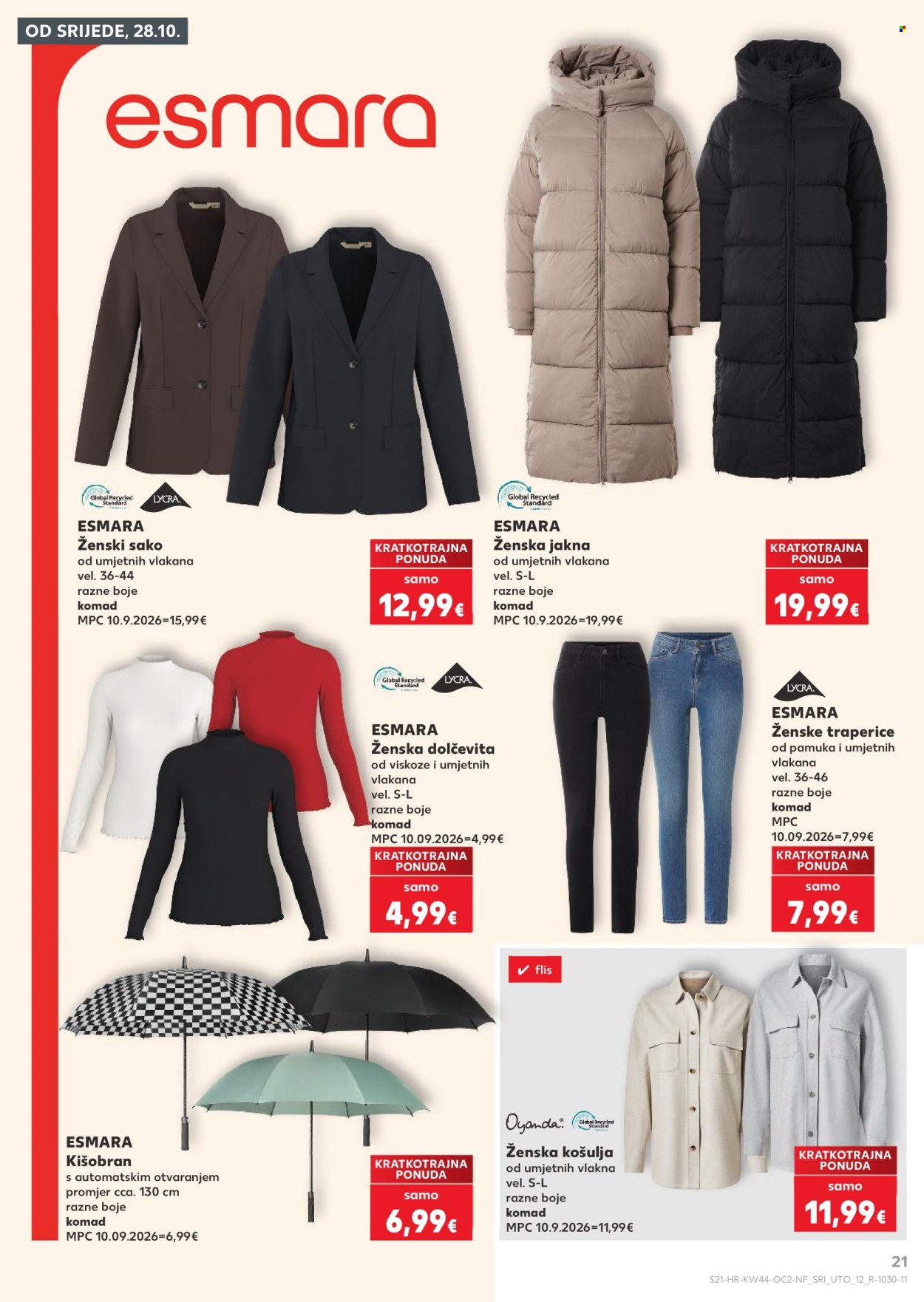 Kaufland katalog - 28.10.2026. - 03.11.2026. Stranica 21