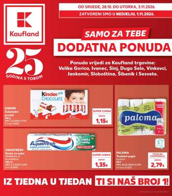 Kaufland katalog - 28.10.2026. - 03.11.2026.
