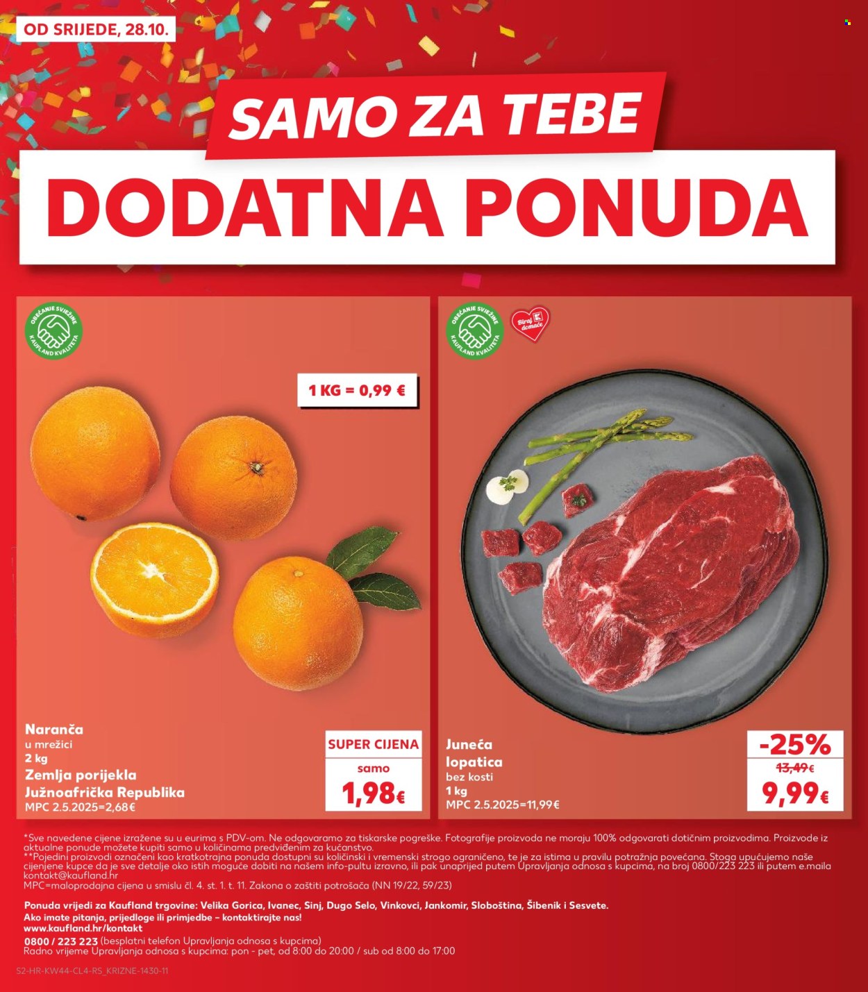 Kaufland katalog - 28.10.2026. - 03.11.2026. Stranica 2