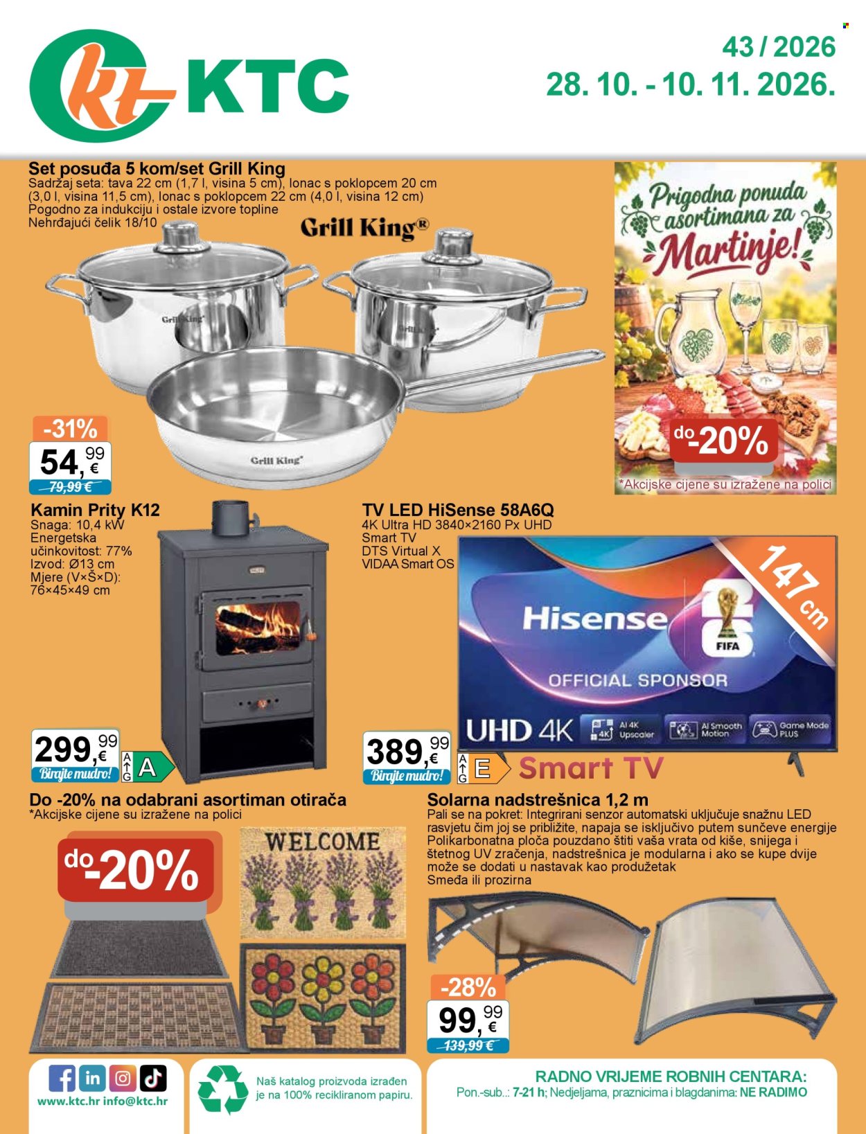 KTC katalog - 28.10.2026. - 10.11.2026. Stranica 1