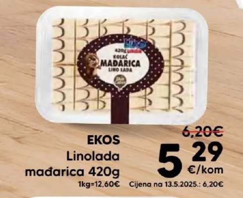 EKOS Linolada madarica 420g
