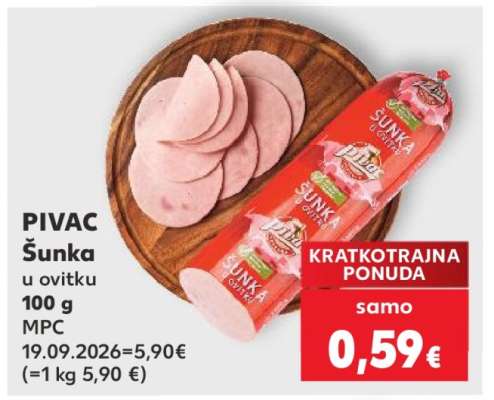 Pivac Šunka u ovitku