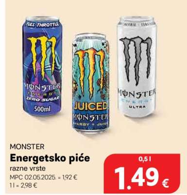 MONSTER ENERGETSKO PIĆE