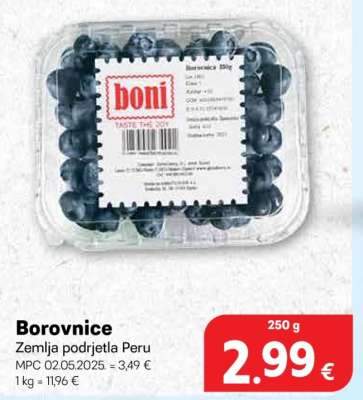 Borovnice
