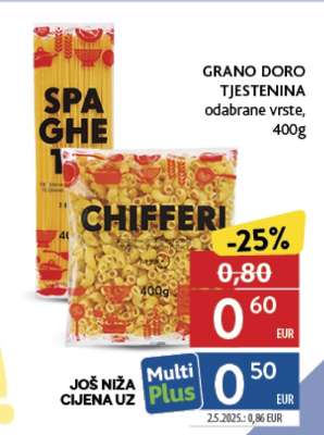 GRANO DORO TJESTENINA
