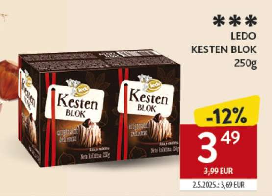 LEDO KESTEN BLOK 250g