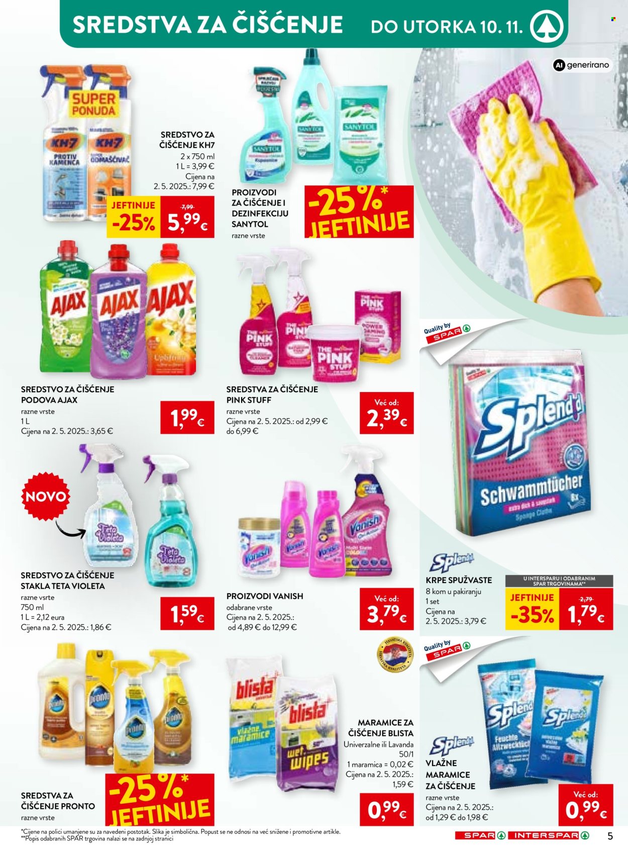INTERSPAR katalog - 21.10.2026. - 10.11.2026. Stranica 5