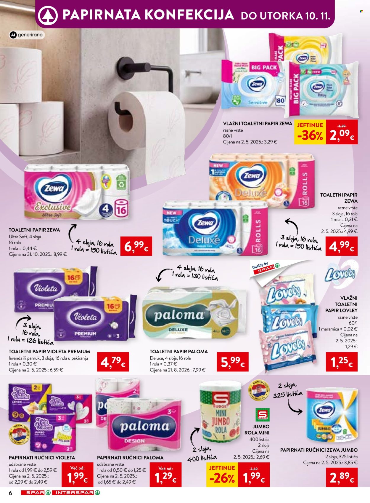 INTERSPAR katalog - 21.10.2026. - 10.11.2026. Stranica 6
