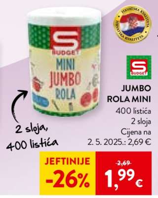 Jumbo rola mini